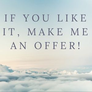 Happily accepting offers! 😊